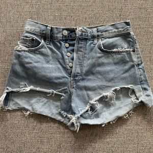 Redone Size 27 Short Denim Shorts
